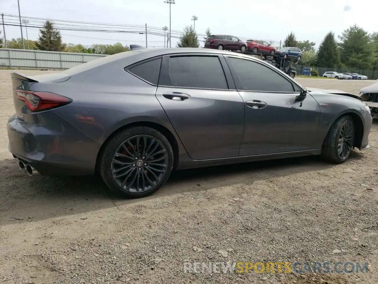 3 Photograph of a damaged car 19UUB7F04PA001783 ACURA TLX 2023