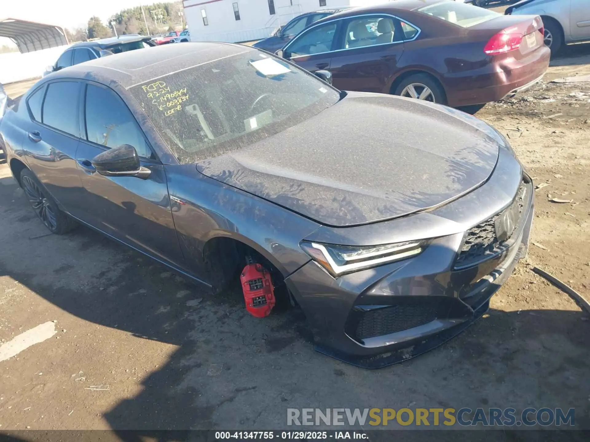 1 Photograph of a damaged car 19UUB7F05PA003834 ACURA TLX 2023