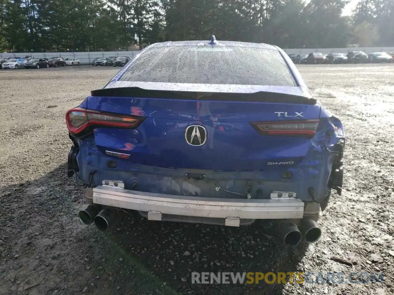 6 Photograph of a damaged car 19UUB7F06PA001753 ACURA TLX 2023