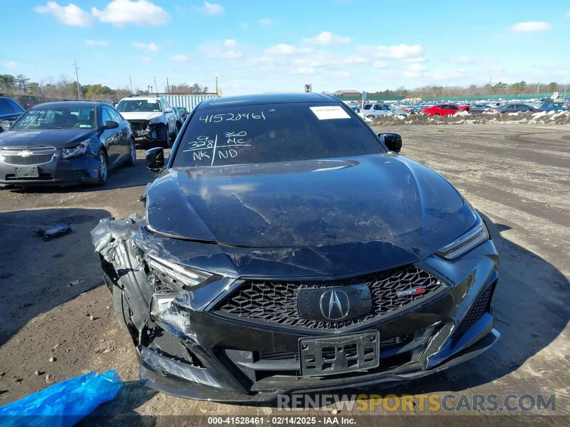 11 Photograph of a damaged car 19UUB7F06PA003020 ACURA TLX 2023