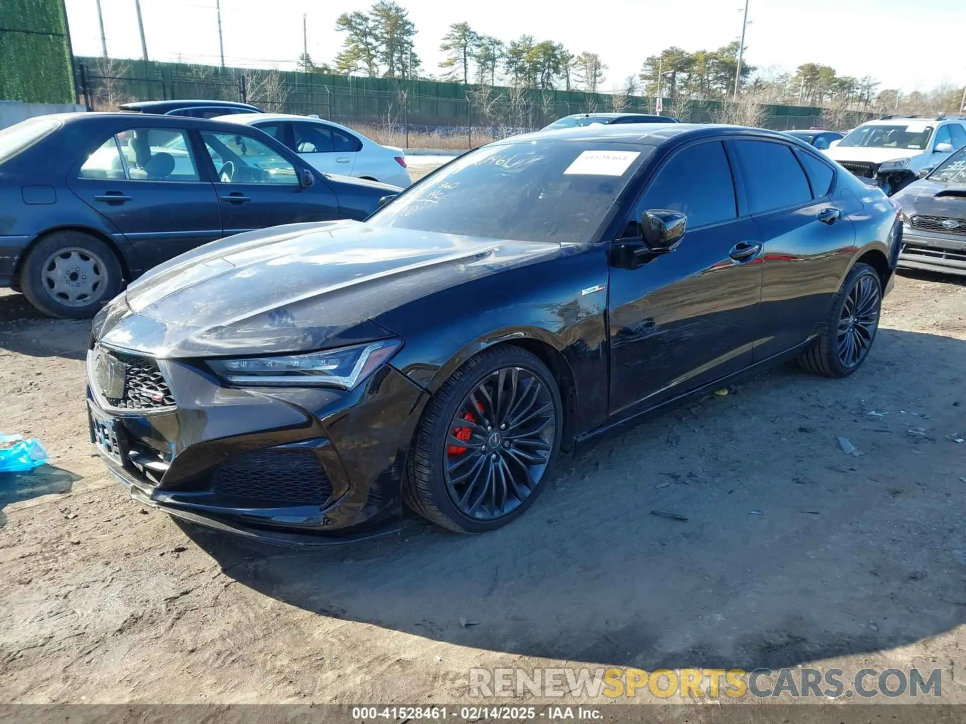 2 Photograph of a damaged car 19UUB7F06PA003020 ACURA TLX 2023