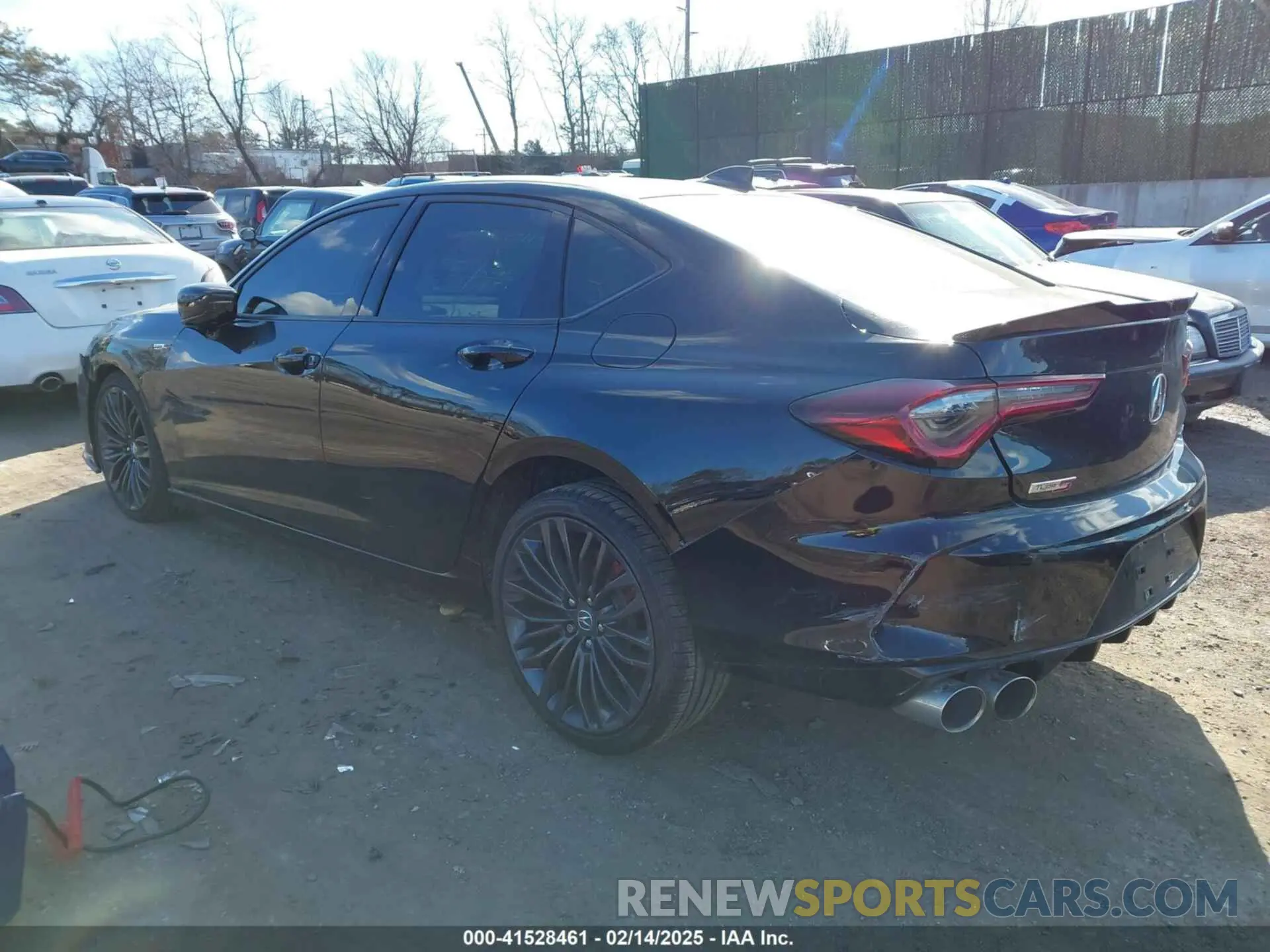 3 Photograph of a damaged car 19UUB7F06PA003020 ACURA TLX 2023