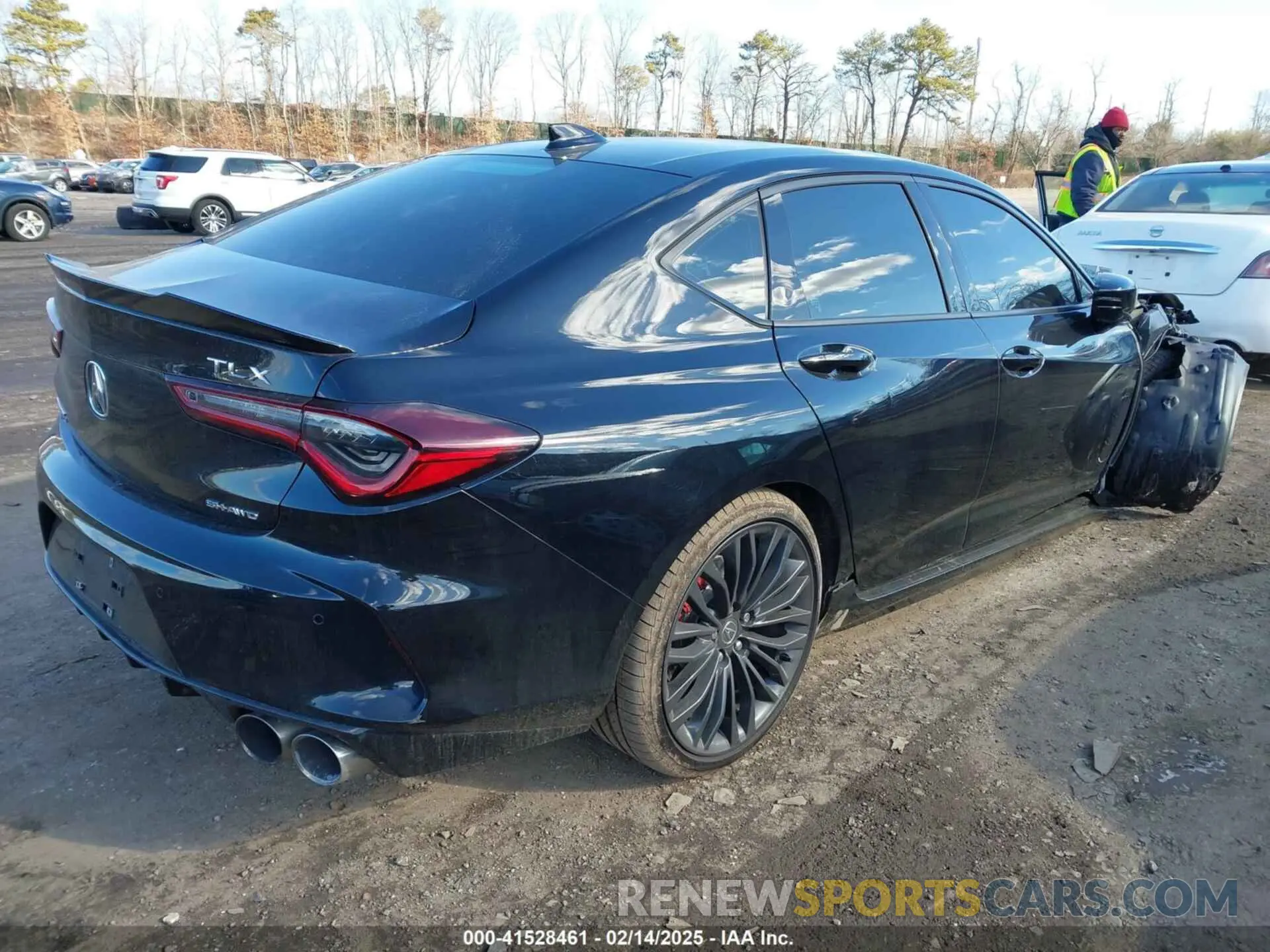 4 Photograph of a damaged car 19UUB7F06PA003020 ACURA TLX 2023