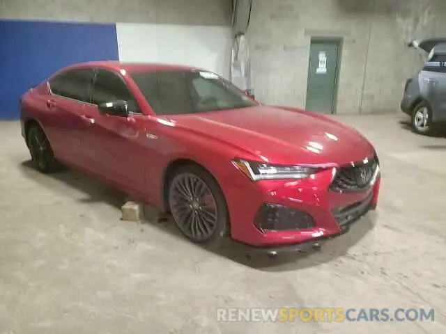 14 Photograph of a damaged car 19UUB7F06PA003888 ACURA TLX 2023