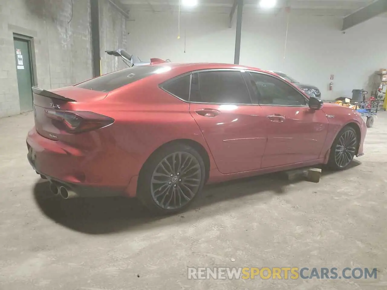 3 Photograph of a damaged car 19UUB7F06PA003888 ACURA TLX 2023