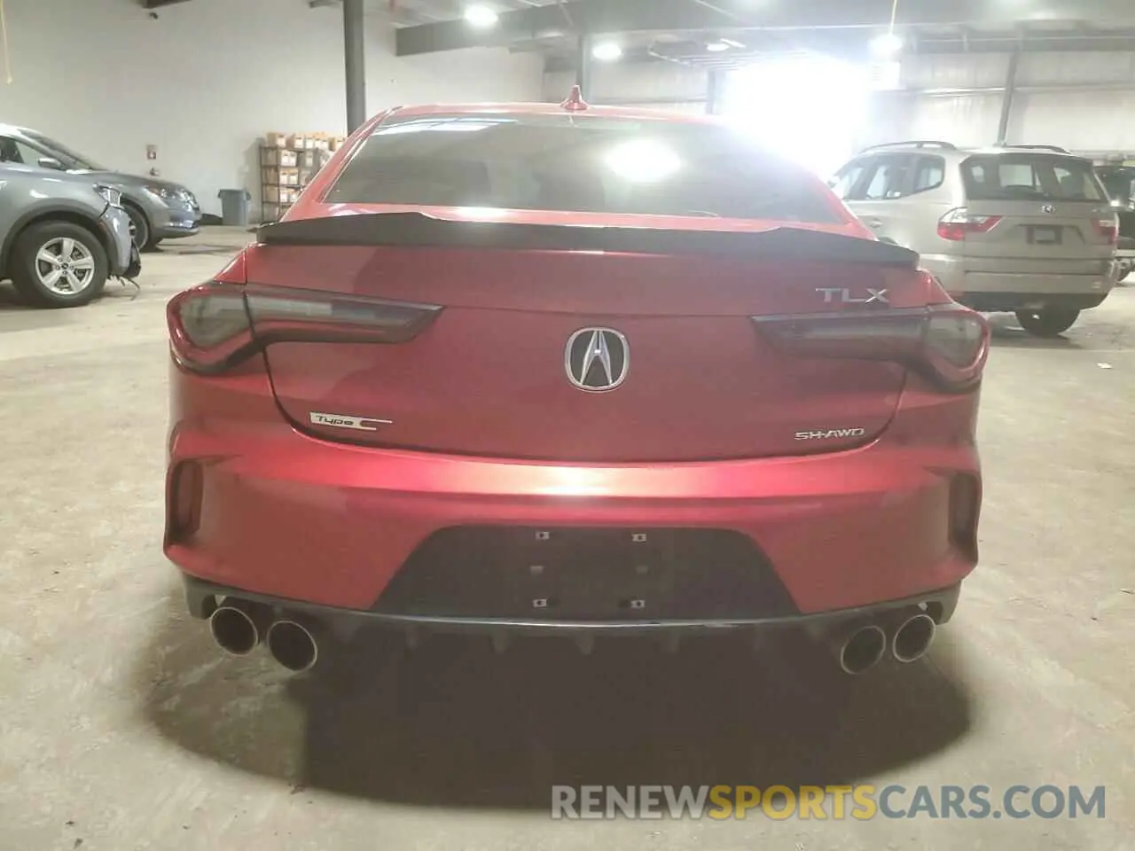 6 Photograph of a damaged car 19UUB7F06PA003888 ACURA TLX 2023
