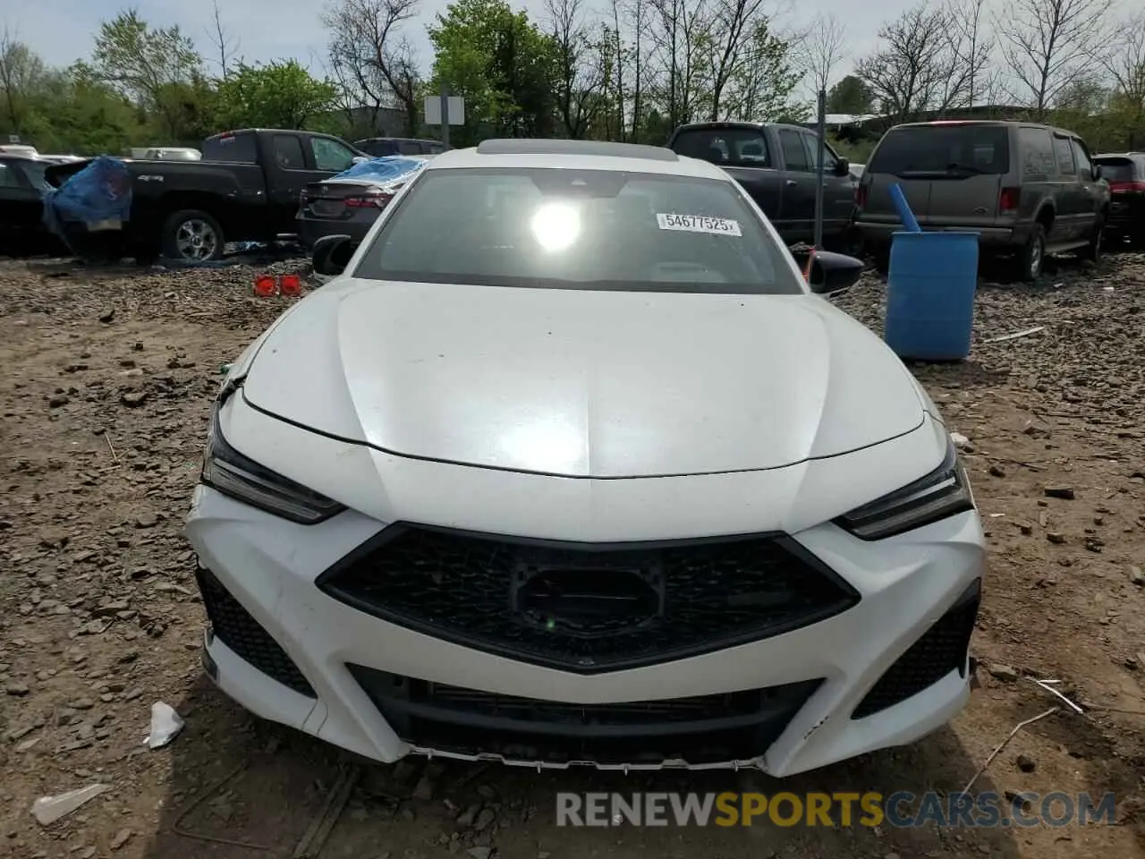 5 Photograph of a damaged car 19UUB7F08PA000491 ACURA TLX 2023