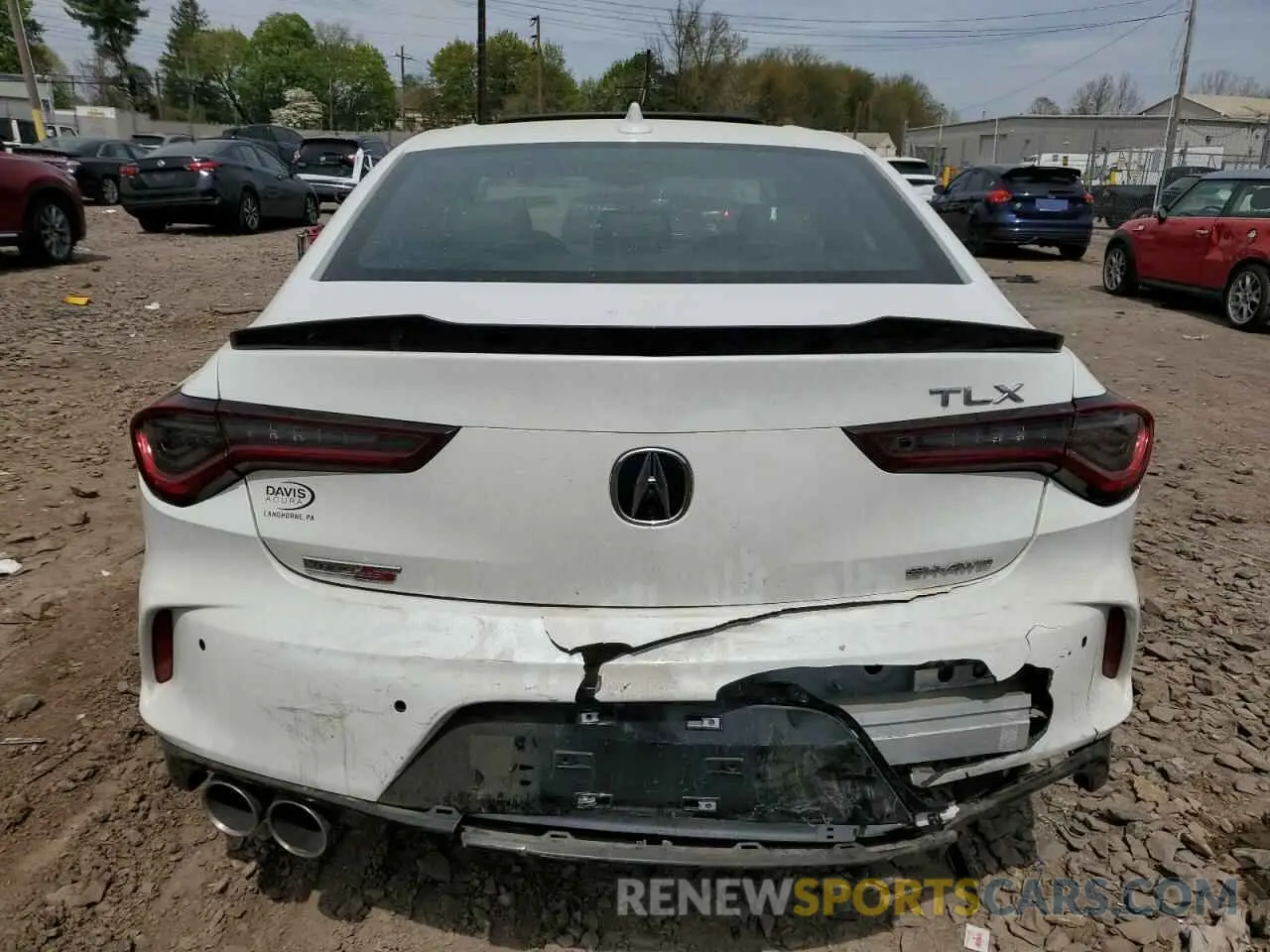 6 Photograph of a damaged car 19UUB7F08PA000491 ACURA TLX 2023