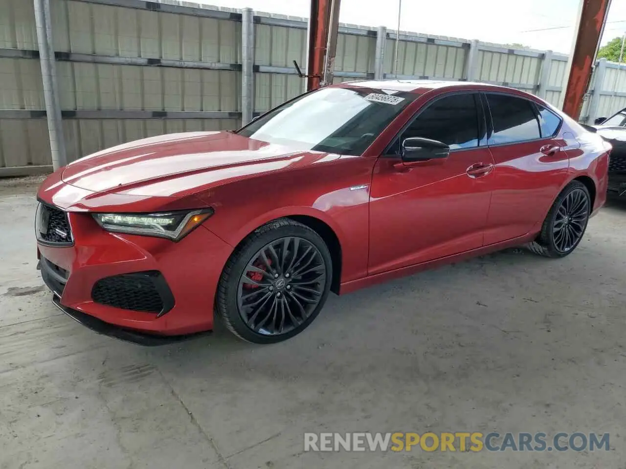 1 Photograph of a damaged car 19UUB7F0XPA002694 ACURA TLX 2023