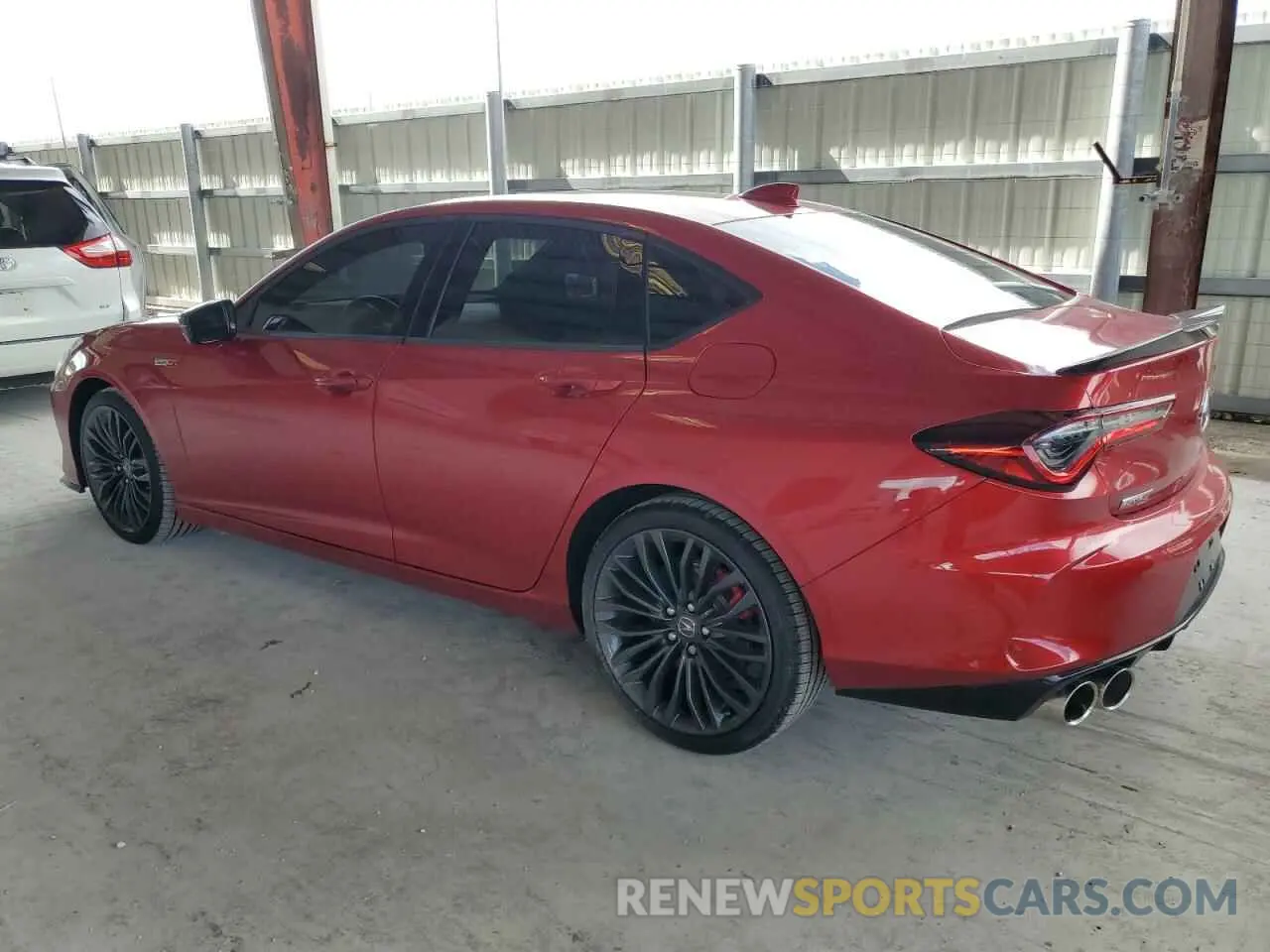 2 Photograph of a damaged car 19UUB7F0XPA002694 ACURA TLX 2023