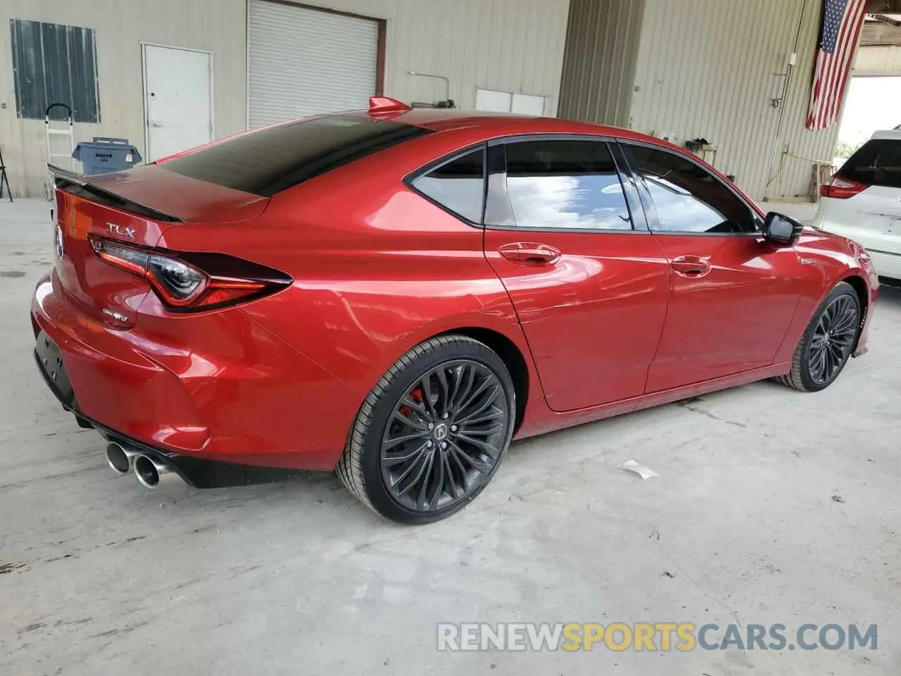 3 Photograph of a damaged car 19UUB7F0XPA002694 ACURA TLX 2023