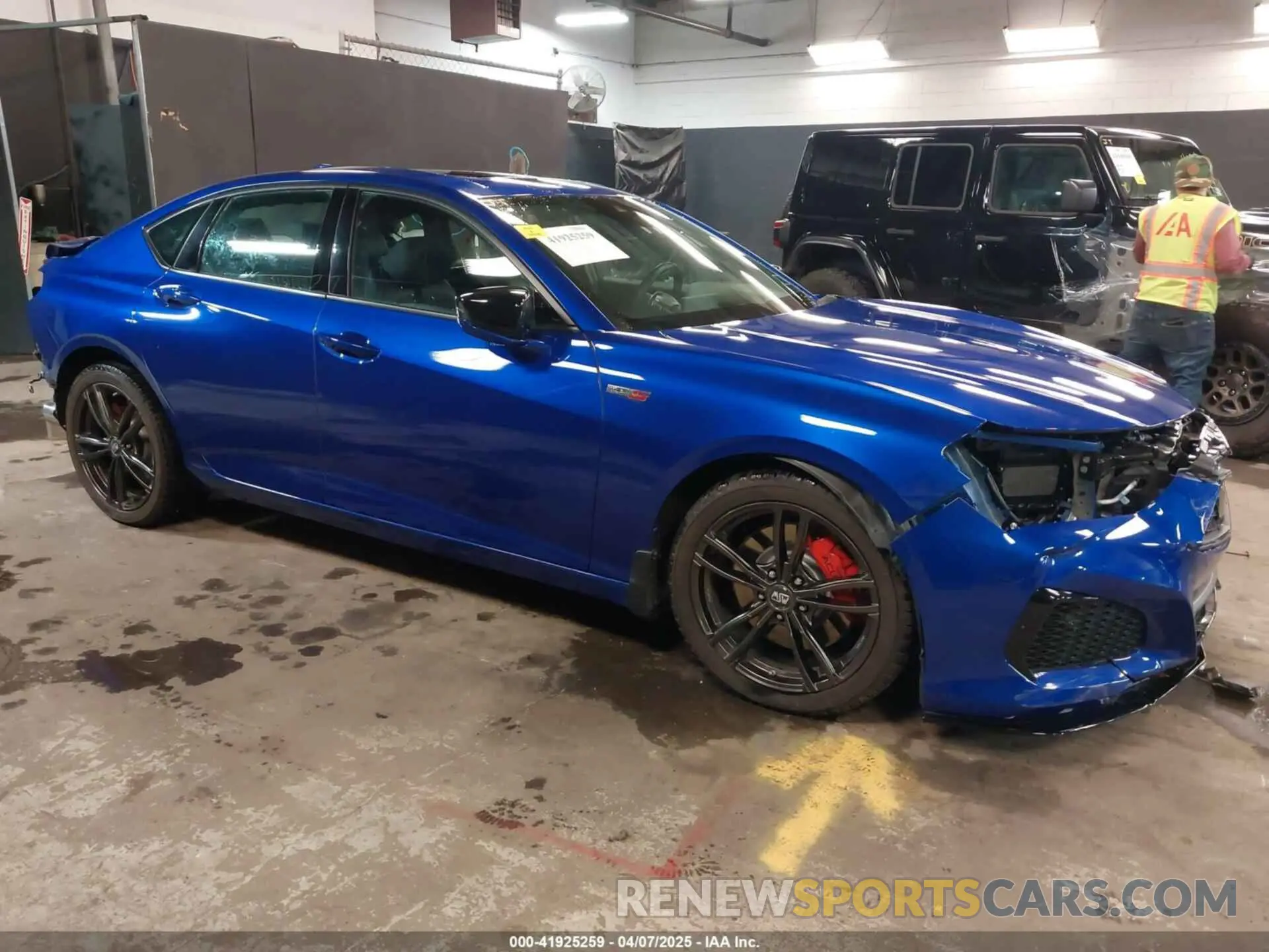 1 Photograph of a damaged car 19UUB7F90PA002900 ACURA TLX 2023