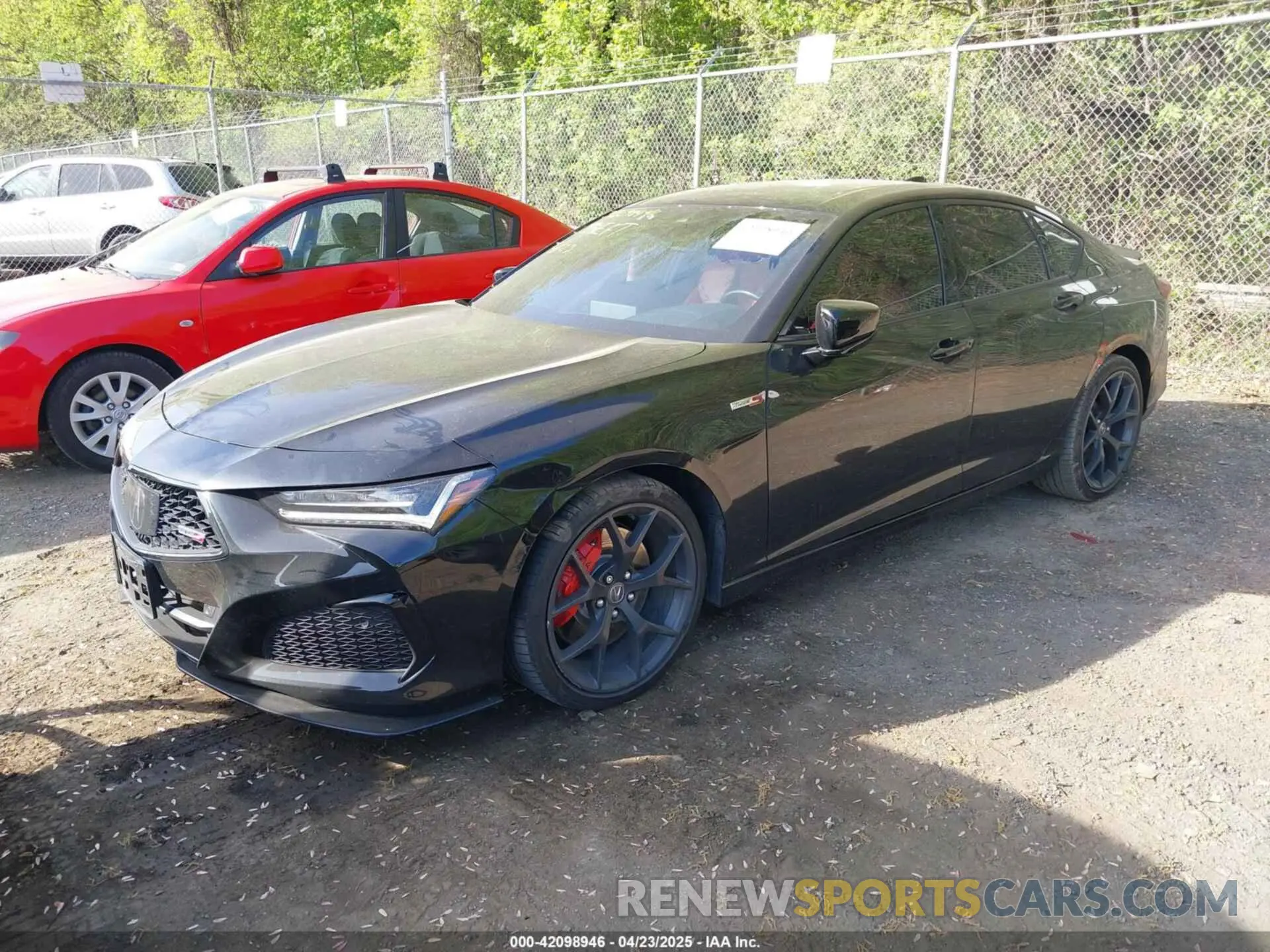2 Photograph of a damaged car 19UUB7F91PA004042 ACURA TLX 2023