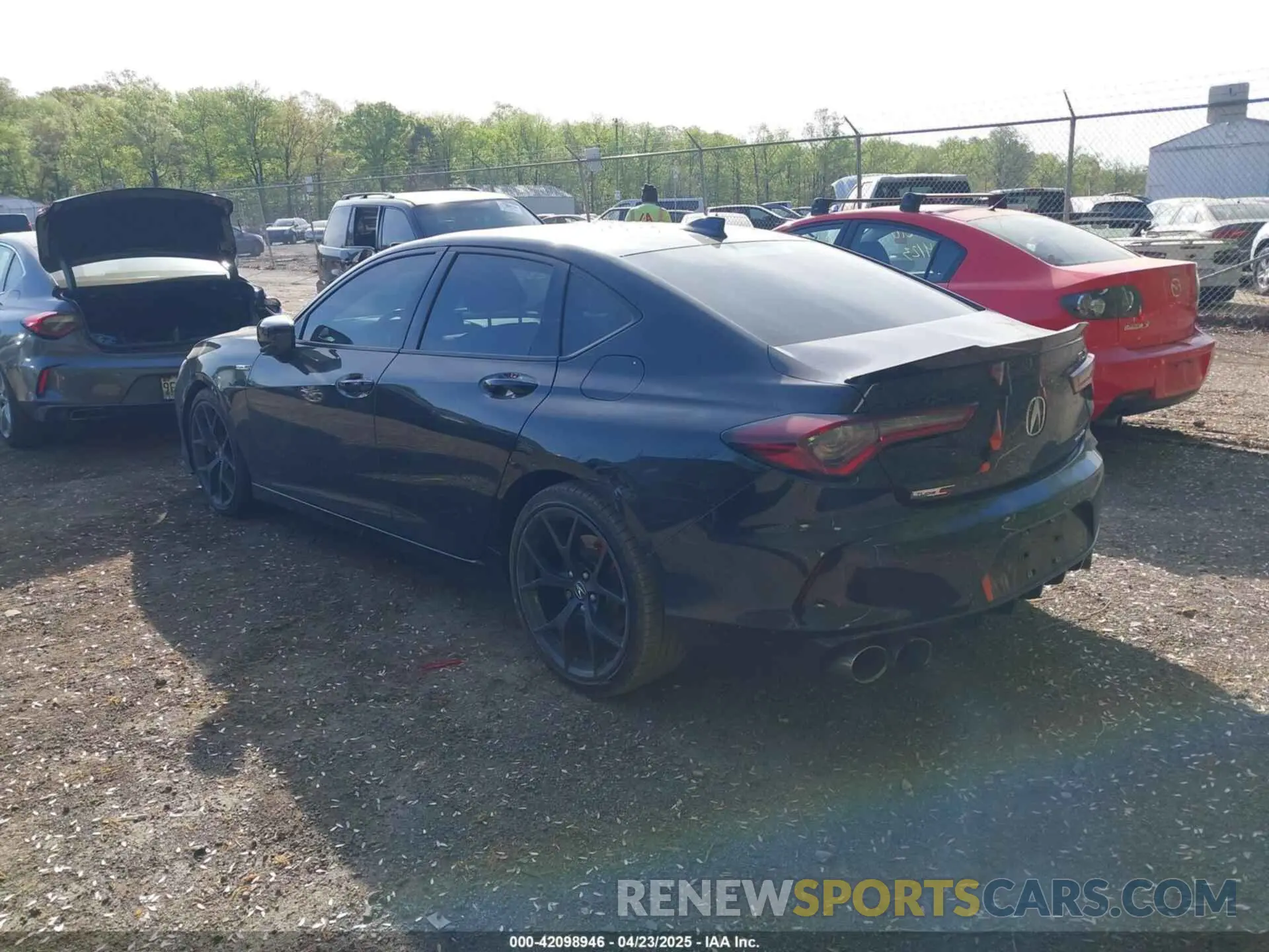 3 Photograph of a damaged car 19UUB7F91PA004042 ACURA TLX 2023