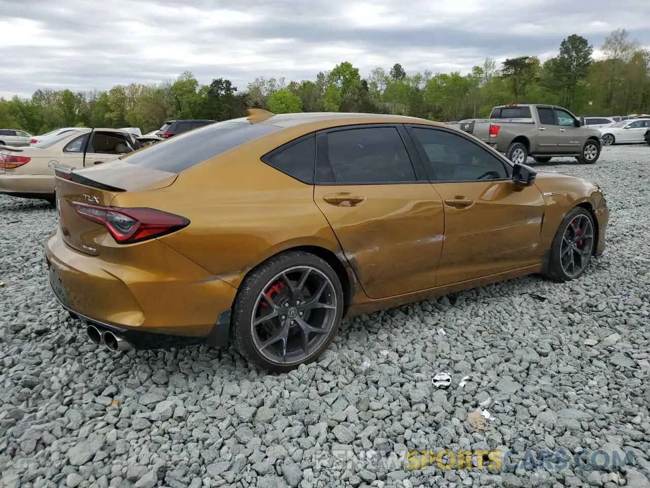 3 Photograph of a damaged car 19UUB7F92PA002624 ACURA TLX 2023