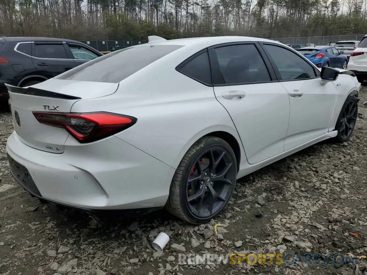 3 Photograph of a damaged car 19UUB7F92PA002817 ACURA TLX 2023