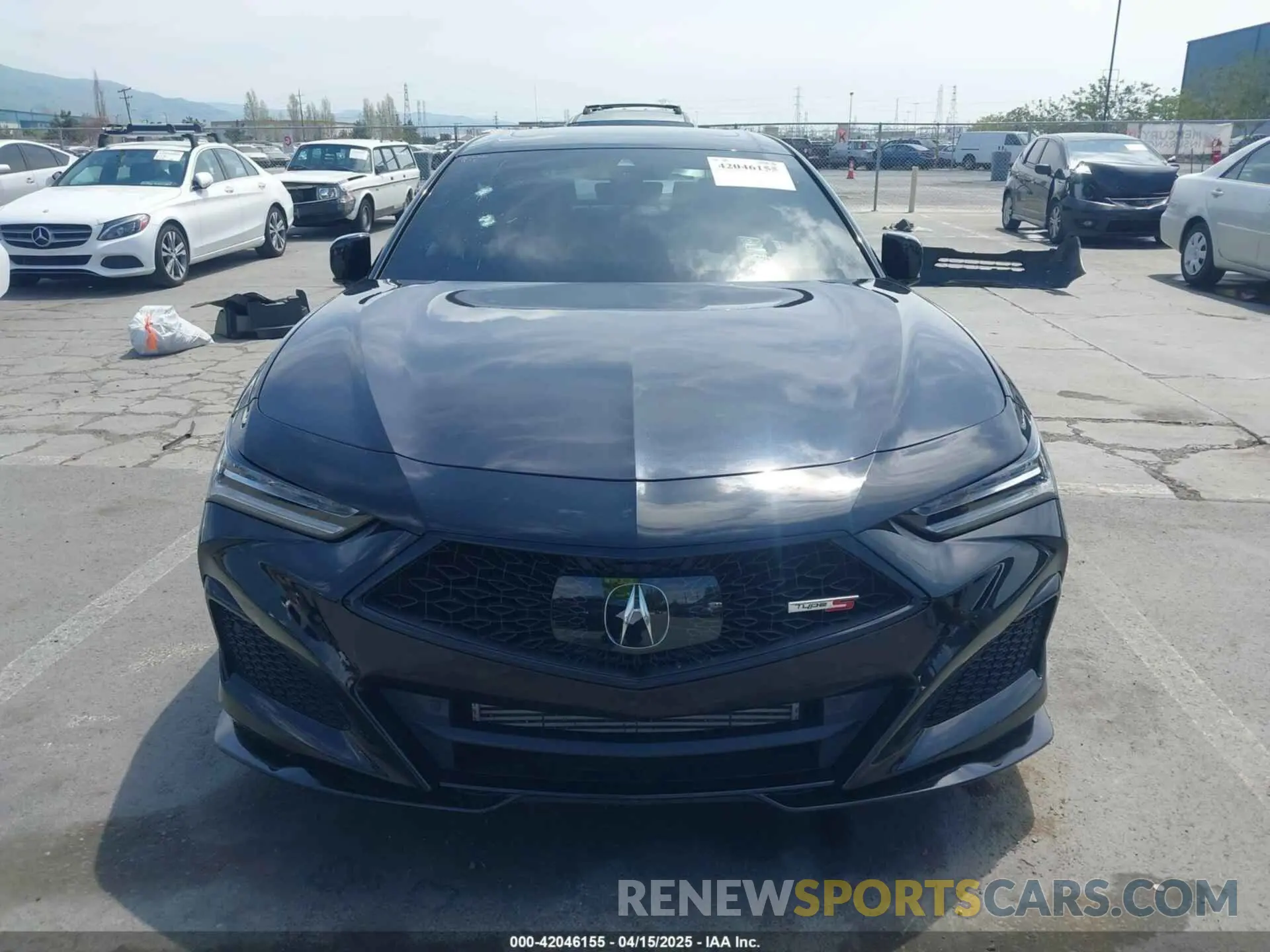 11 Photograph of a damaged car 19UUB7F93PA001997 ACURA TLX 2023