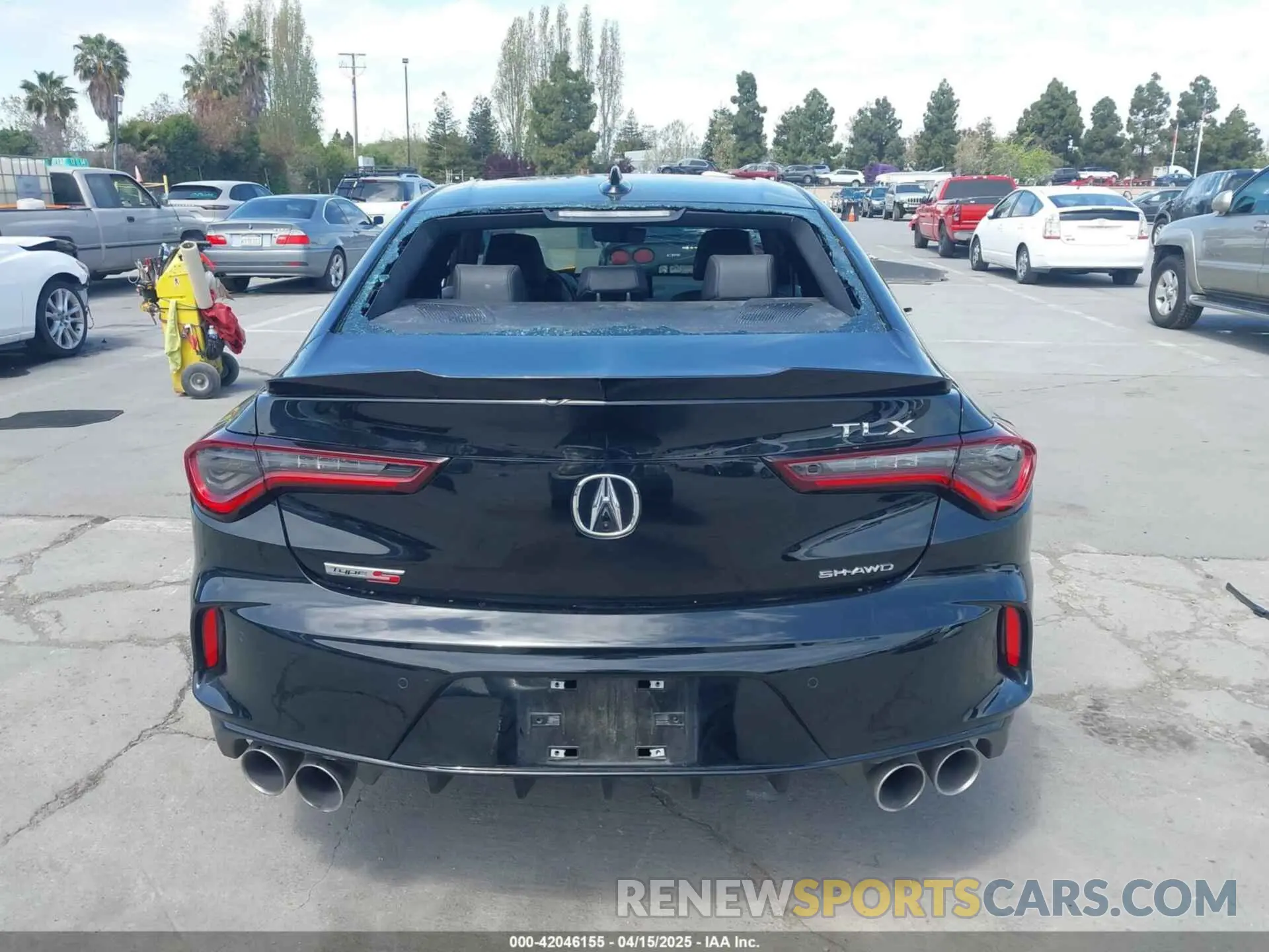 15 Photograph of a damaged car 19UUB7F93PA001997 ACURA TLX 2023