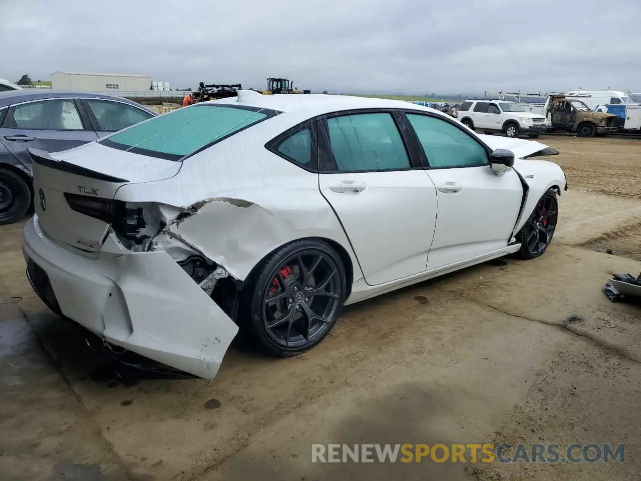 3 Photograph of a damaged car 19UUB7F93PA002597 ACURA TLX 2023