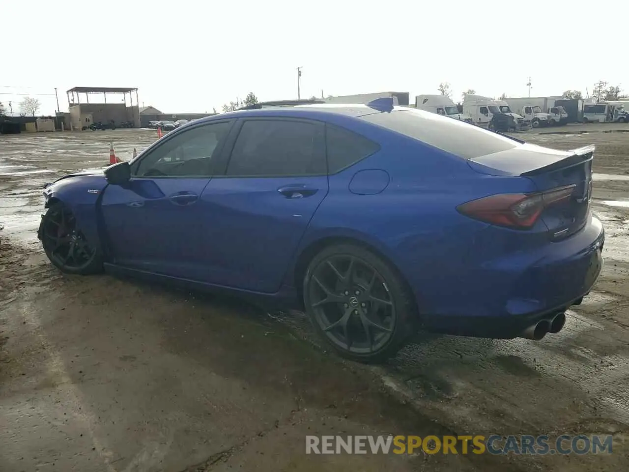 2 Photograph of a damaged car 19UUB7F93PA003054 ACURA TLX 2023