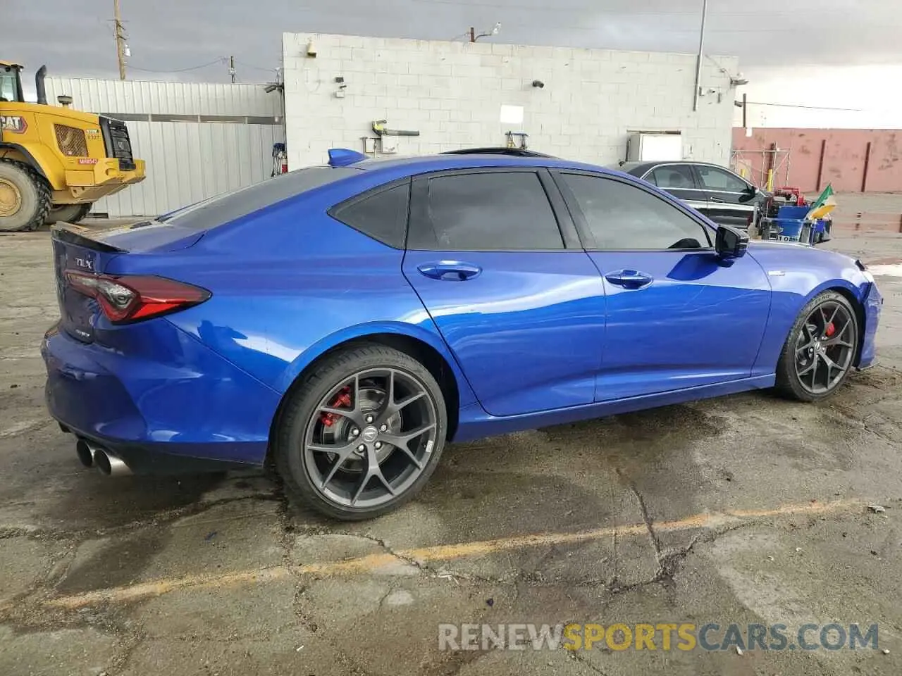 3 Photograph of a damaged car 19UUB7F93PA003054 ACURA TLX 2023
