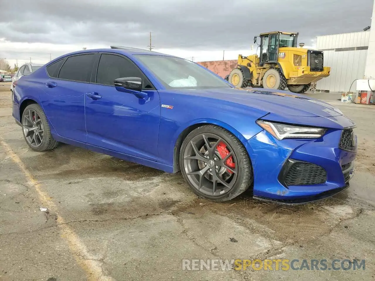 4 Photograph of a damaged car 19UUB7F93PA003054 ACURA TLX 2023