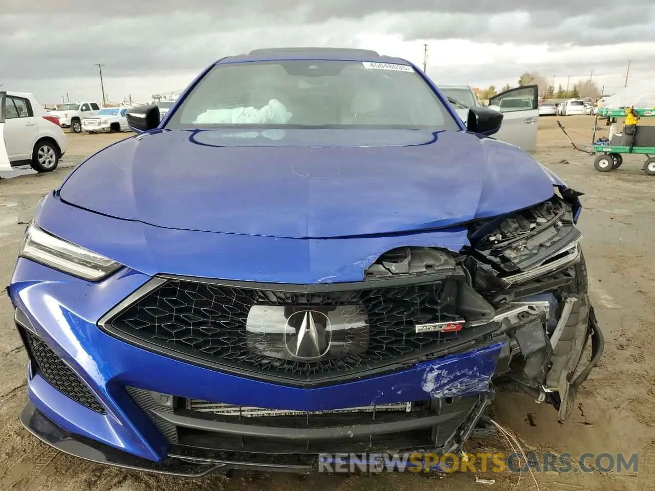 5 Photograph of a damaged car 19UUB7F93PA003054 ACURA TLX 2023