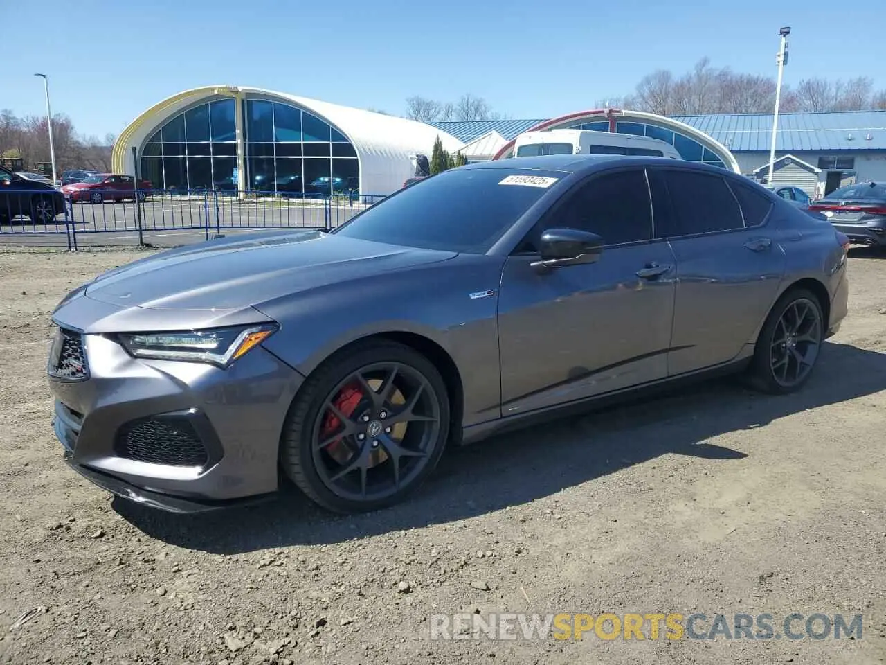 1 Photograph of a damaged car 19UUB7F96PA001573 ACURA TLX 2023