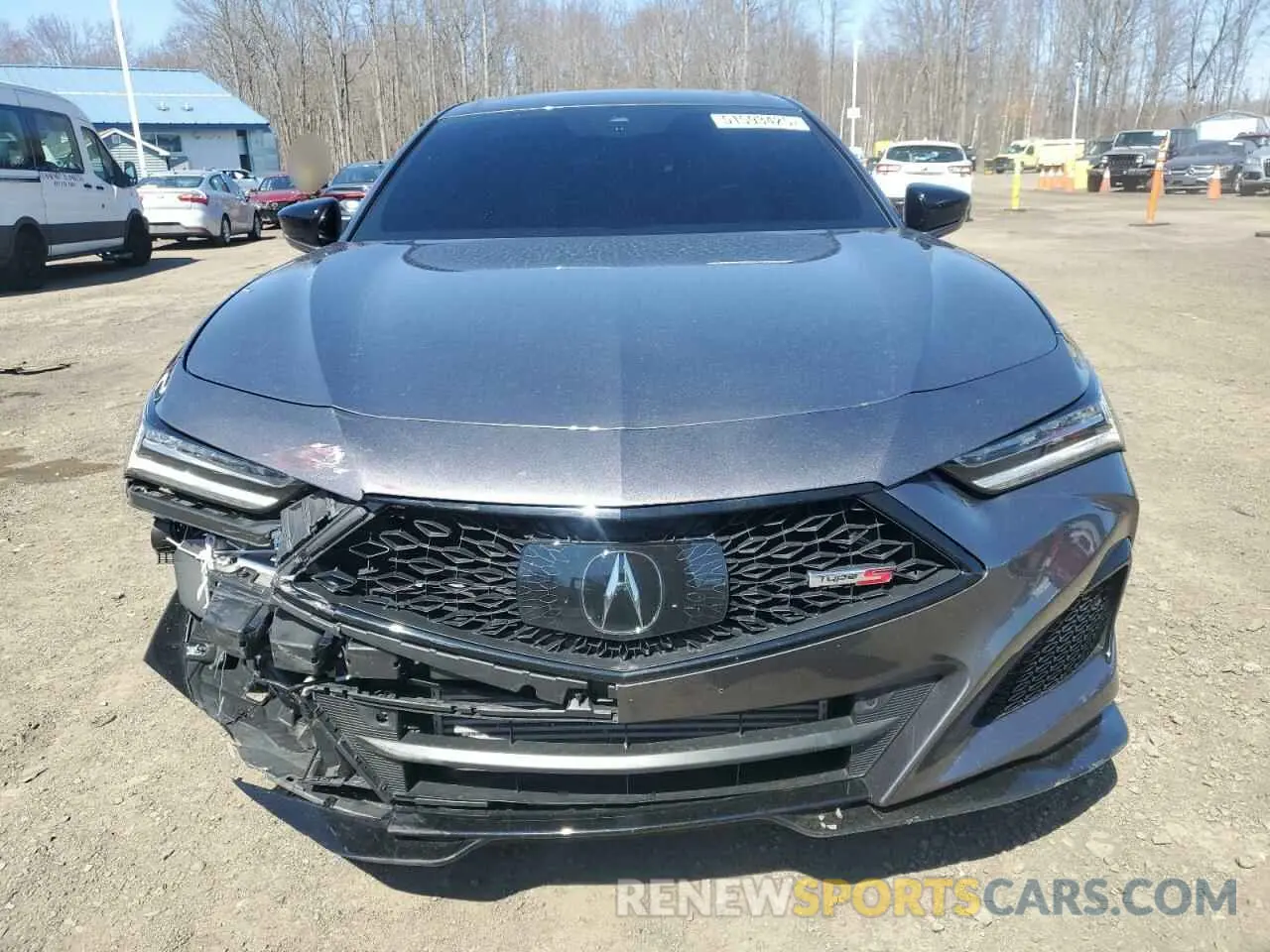 5 Photograph of a damaged car 19UUB7F96PA001573 ACURA TLX 2023
