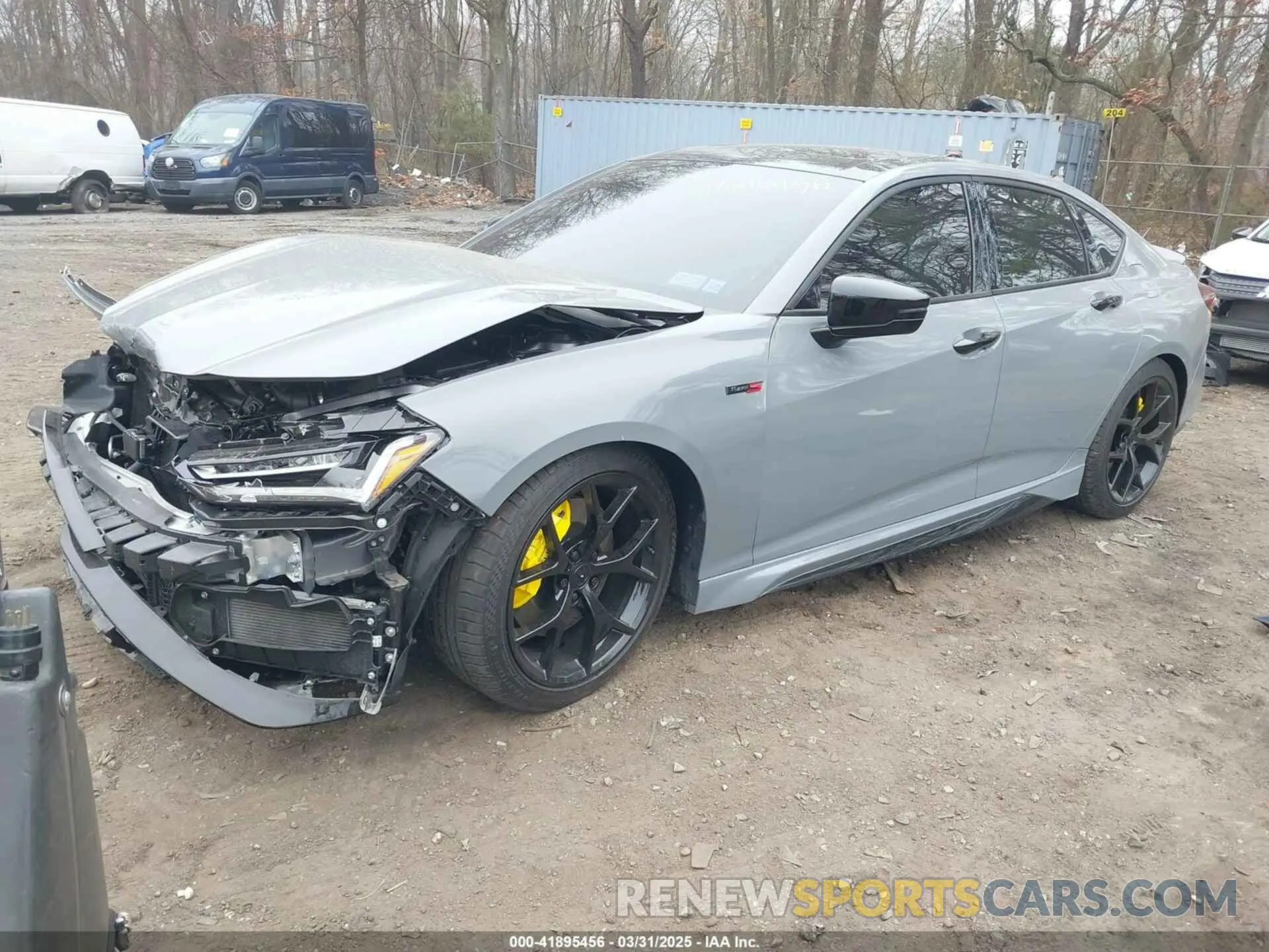 2 Photograph of a damaged car 19UUB7F96PA002013 ACURA TLX 2023