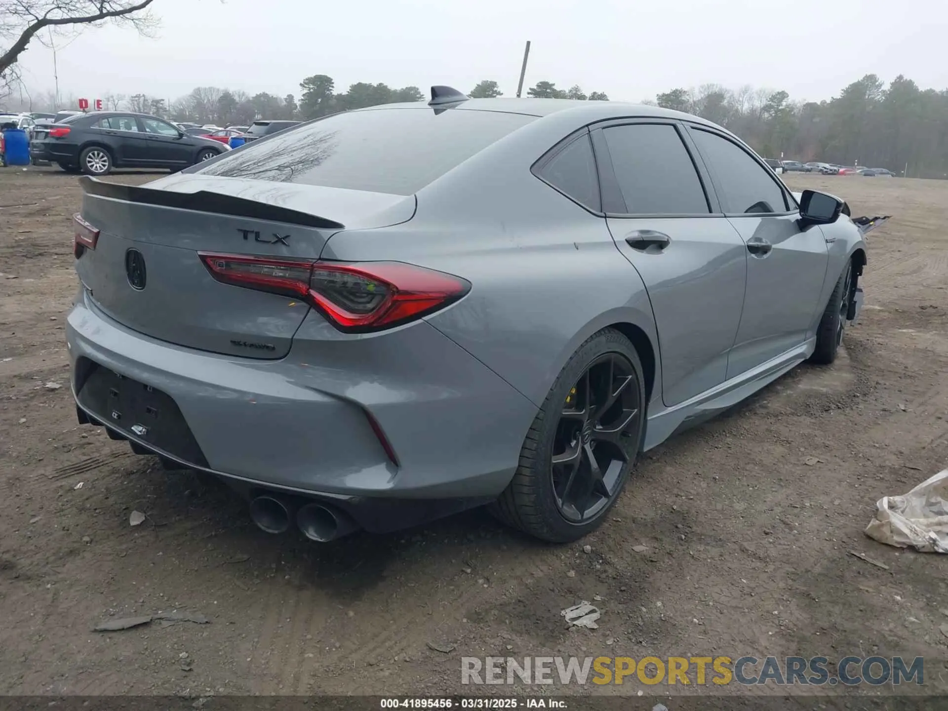 4 Photograph of a damaged car 19UUB7F96PA002013 ACURA TLX 2023