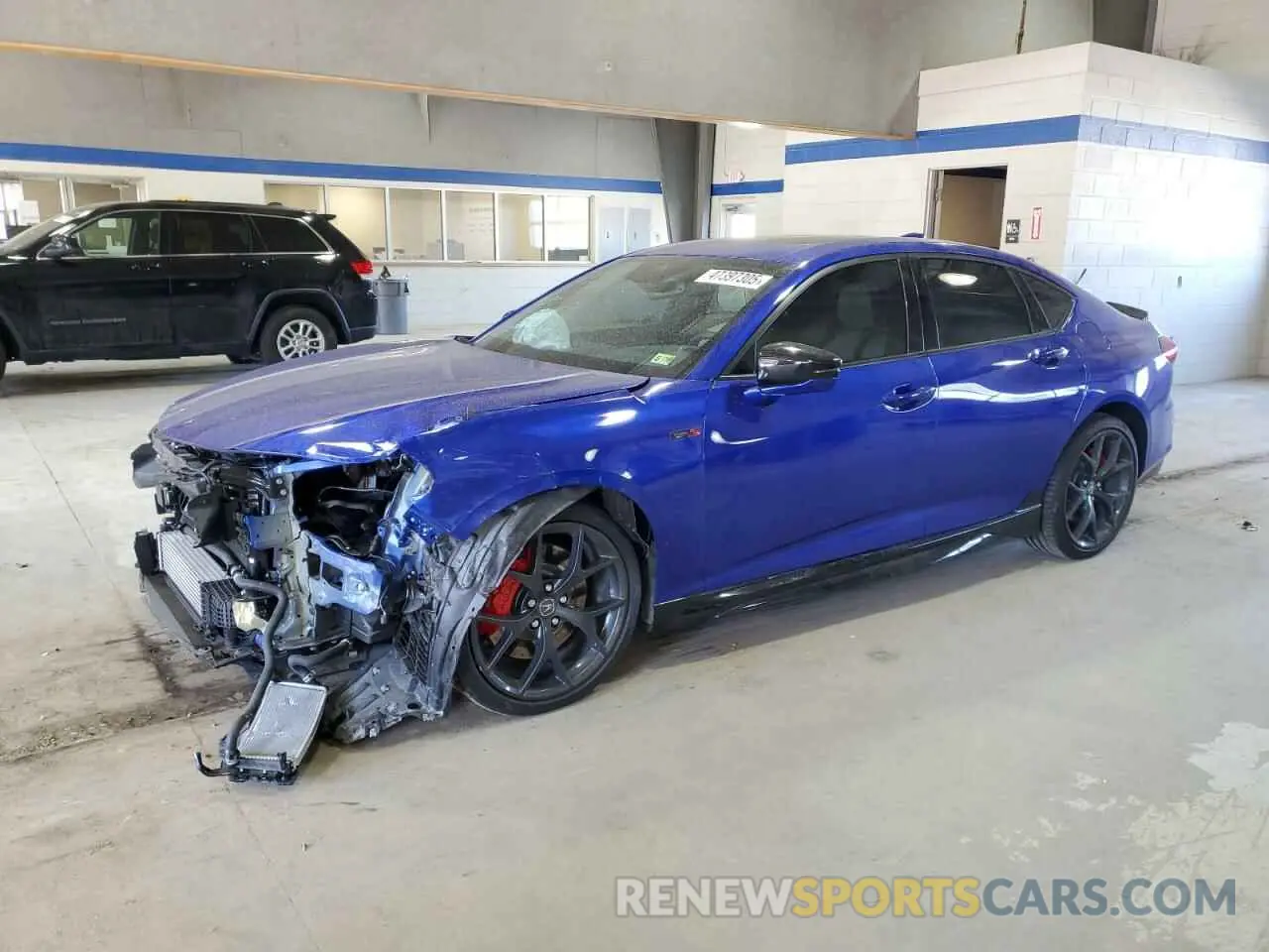 1 Photograph of a damaged car 19UUB7F96PA003730 ACURA TLX 2023