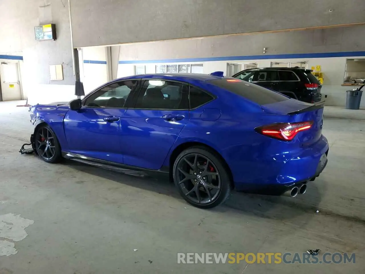 2 Photograph of a damaged car 19UUB7F96PA003730 ACURA TLX 2023