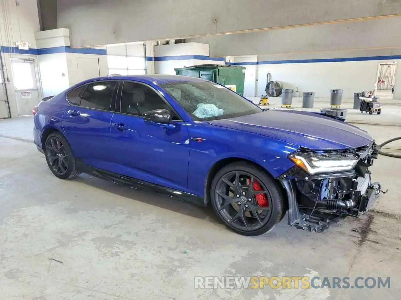 4 Photograph of a damaged car 19UUB7F96PA003730 ACURA TLX 2023