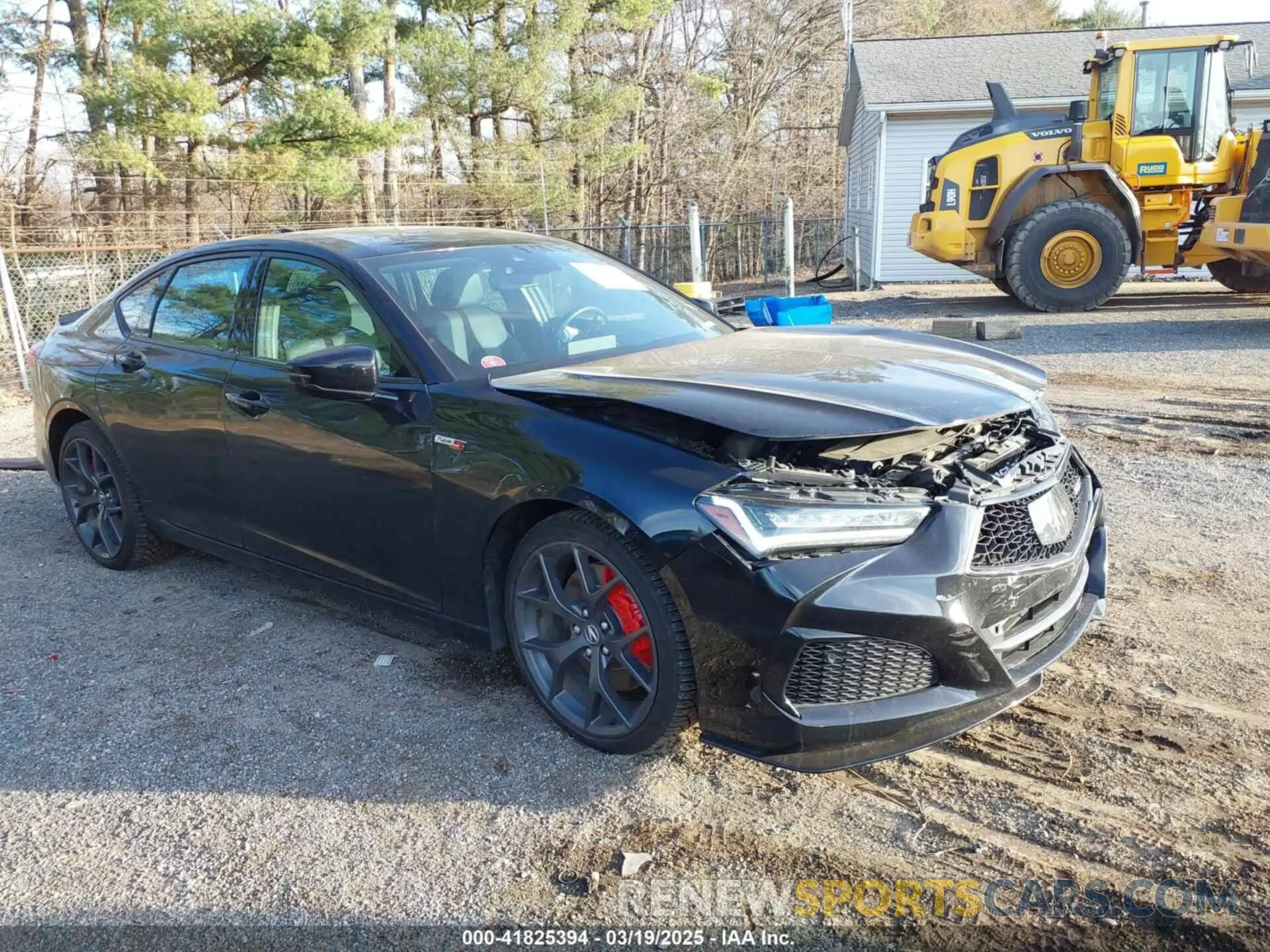 1 Photograph of a damaged car 19UUB7F97PA000738 ACURA TLX 2023