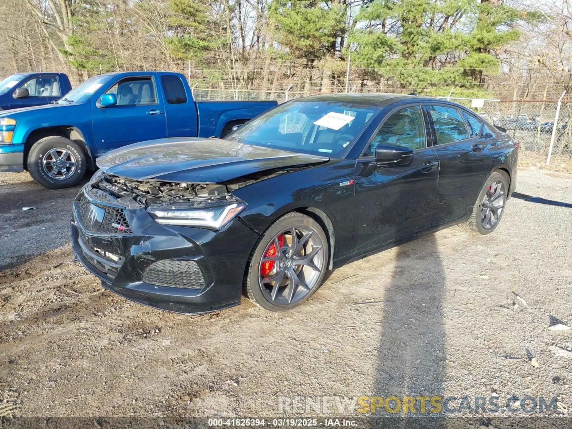 2 Photograph of a damaged car 19UUB7F97PA000738 ACURA TLX 2023