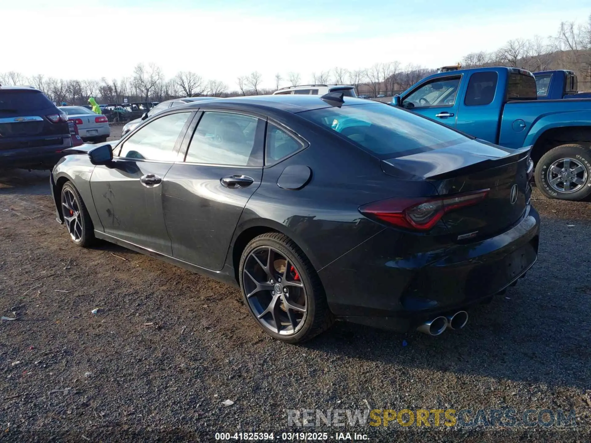 3 Photograph of a damaged car 19UUB7F97PA000738 ACURA TLX 2023