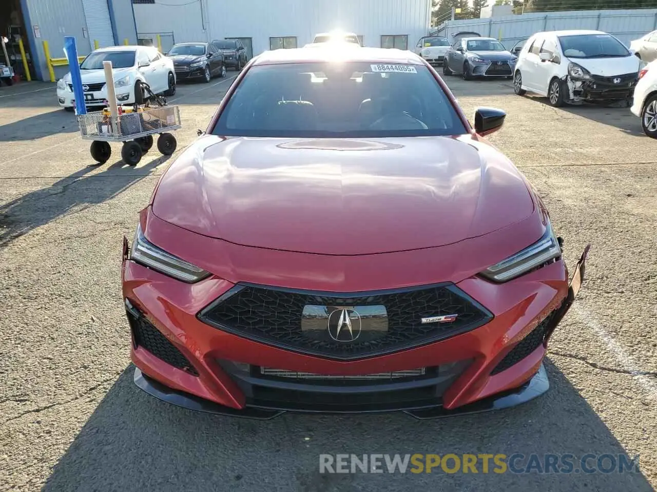 5 Photograph of a damaged car 19UUB7F98PA002188 ACURA TLX 2023