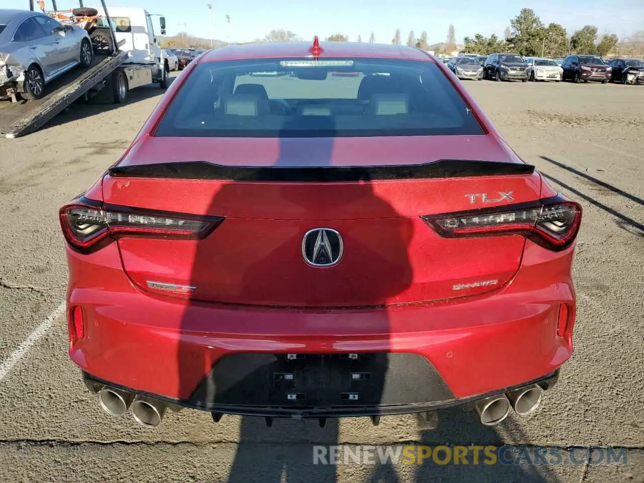6 Photograph of a damaged car 19UUB7F98PA002188 ACURA TLX 2023