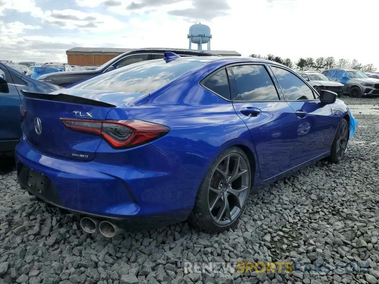 3 Photograph of a damaged car 19UUB7F99PA001485 ACURA TLX 2023