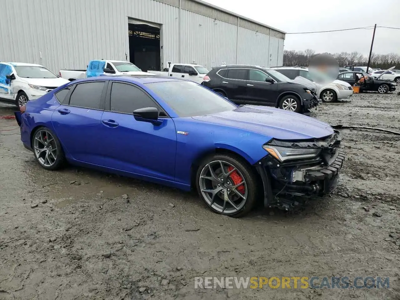 4 Photograph of a damaged car 19UUB7F99PA001485 ACURA TLX 2023