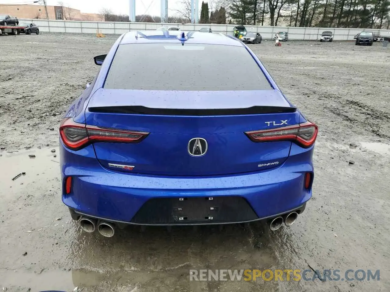6 Photograph of a damaged car 19UUB7F99PA001485 ACURA TLX 2023