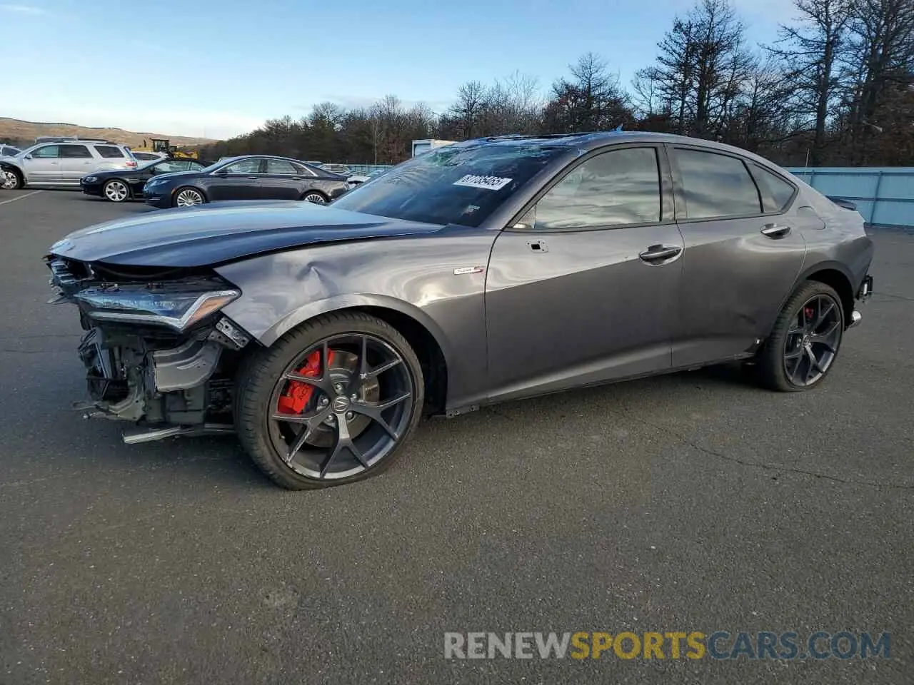 1 Photograph of a damaged car 19UUB7F9XPA001365 ACURA TLX 2023