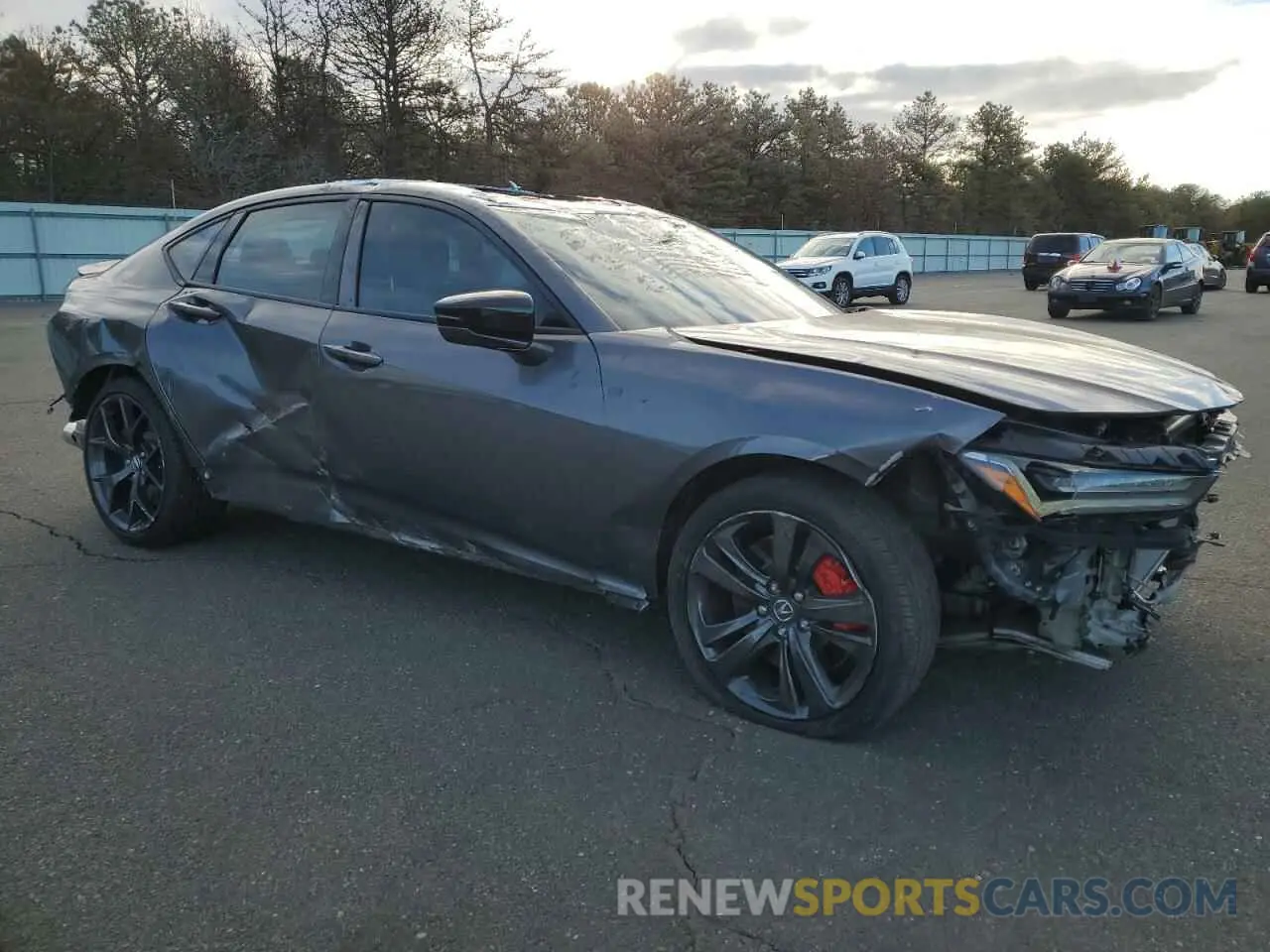 4 Photograph of a damaged car 19UUB7F9XPA001365 ACURA TLX 2023