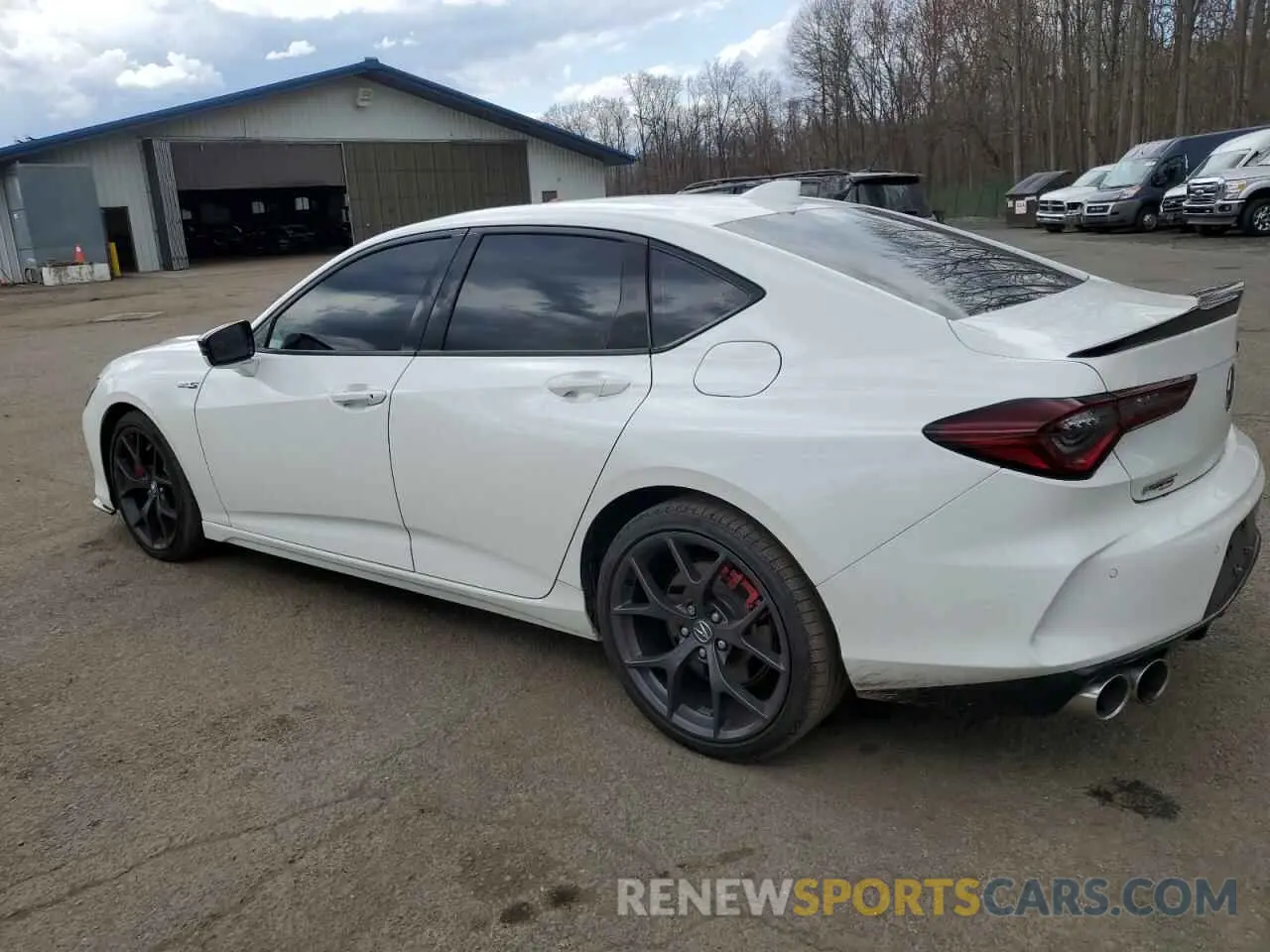 2 Photograph of a damaged car 19UUB7F9XPA004217 ACURA TLX 2023