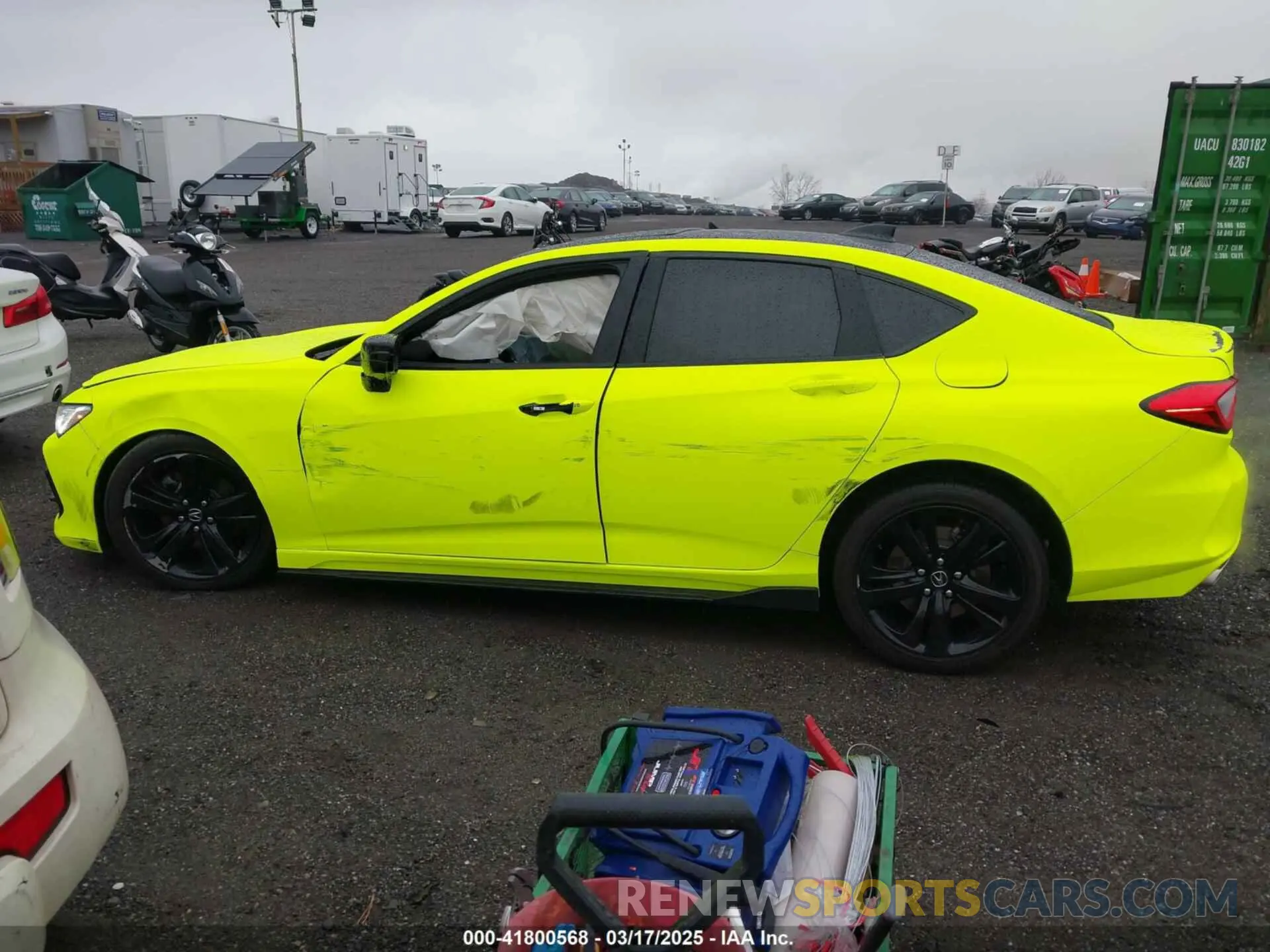 14 Photograph of a damaged car 19UUB5F40RA001225 ACURA TLX 2024