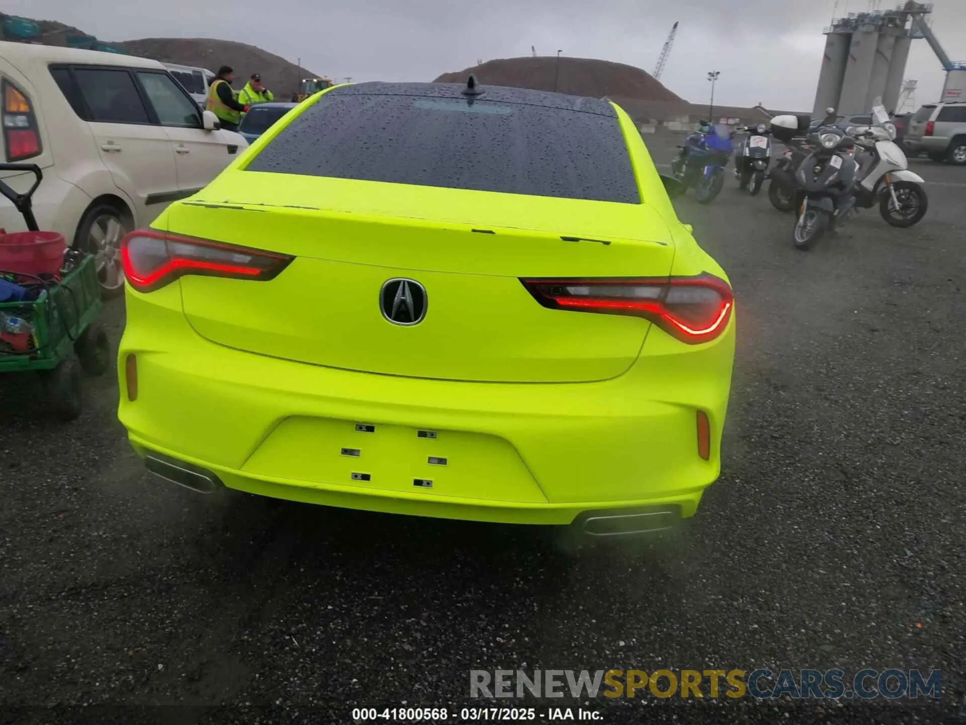 16 Photograph of a damaged car 19UUB5F40RA001225 ACURA TLX 2024