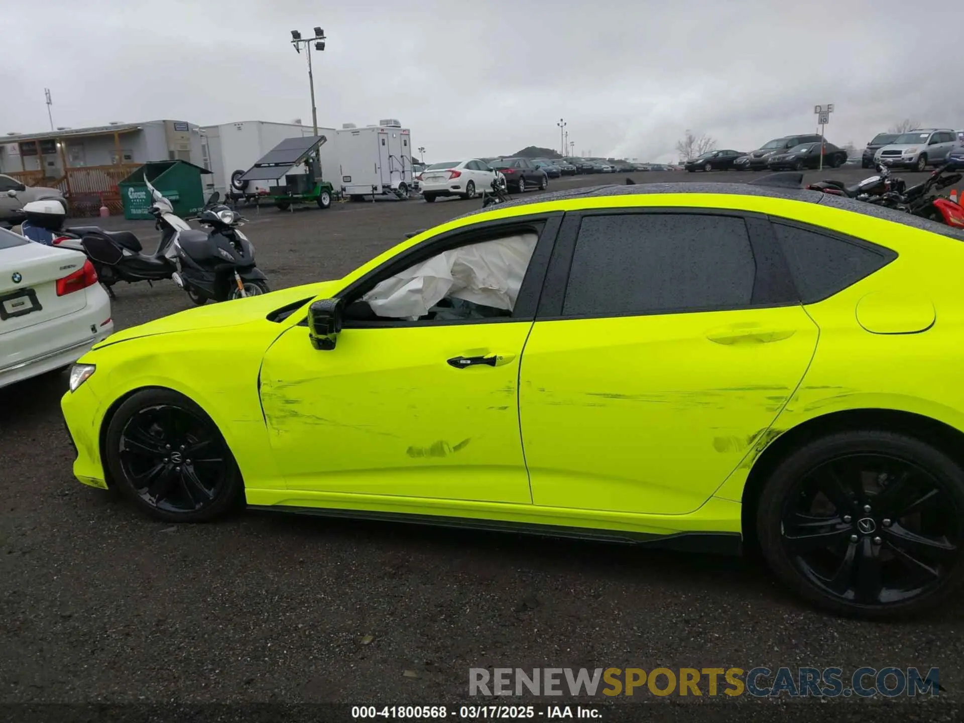 19 Photograph of a damaged car 19UUB5F40RA001225 ACURA TLX 2024