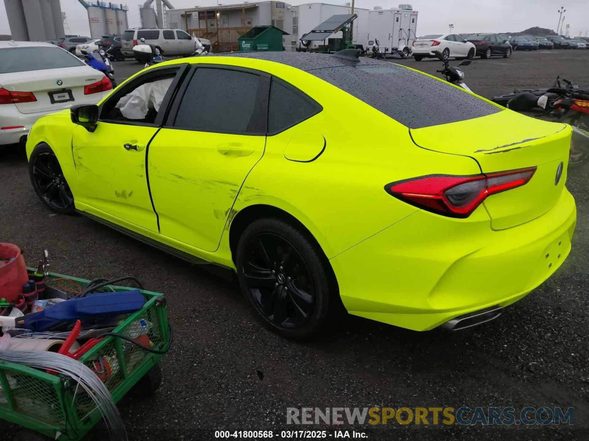 3 Photograph of a damaged car 19UUB5F40RA001225 ACURA TLX 2024