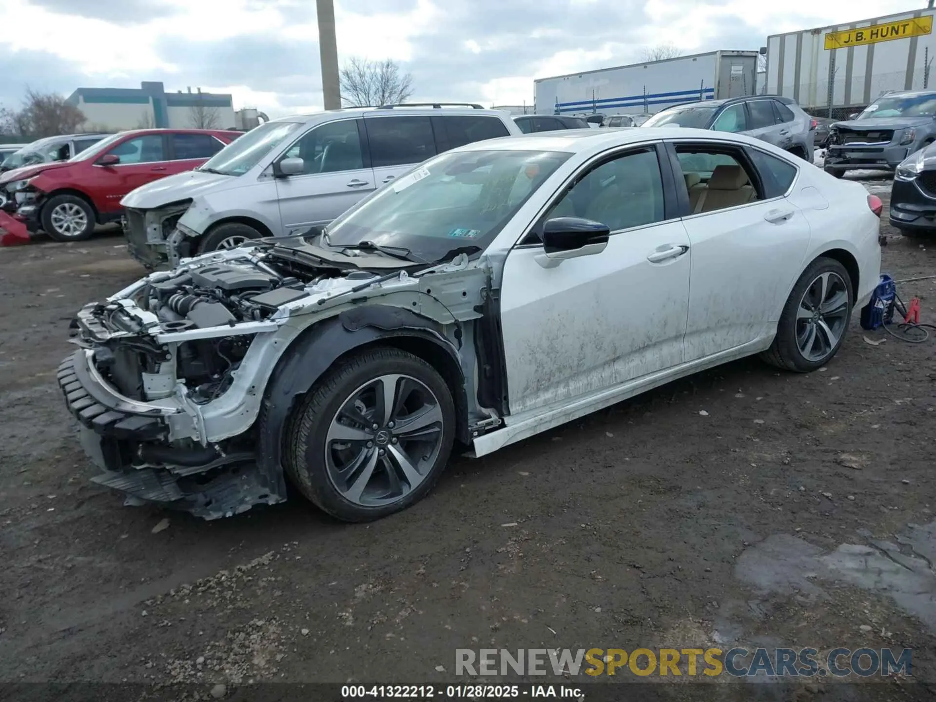 2 Photograph of a damaged car 19UUB5F45RA000376 ACURA TLX 2024